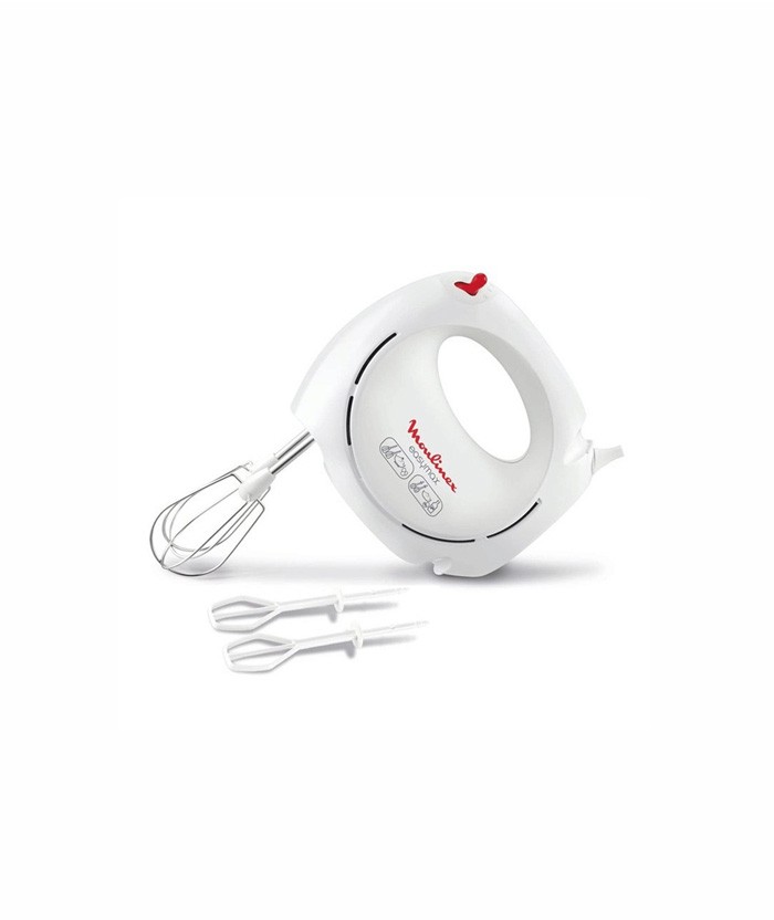 BATTEUR MOULINEX EASY MAX ABM11A30 - 200 W - BLANC