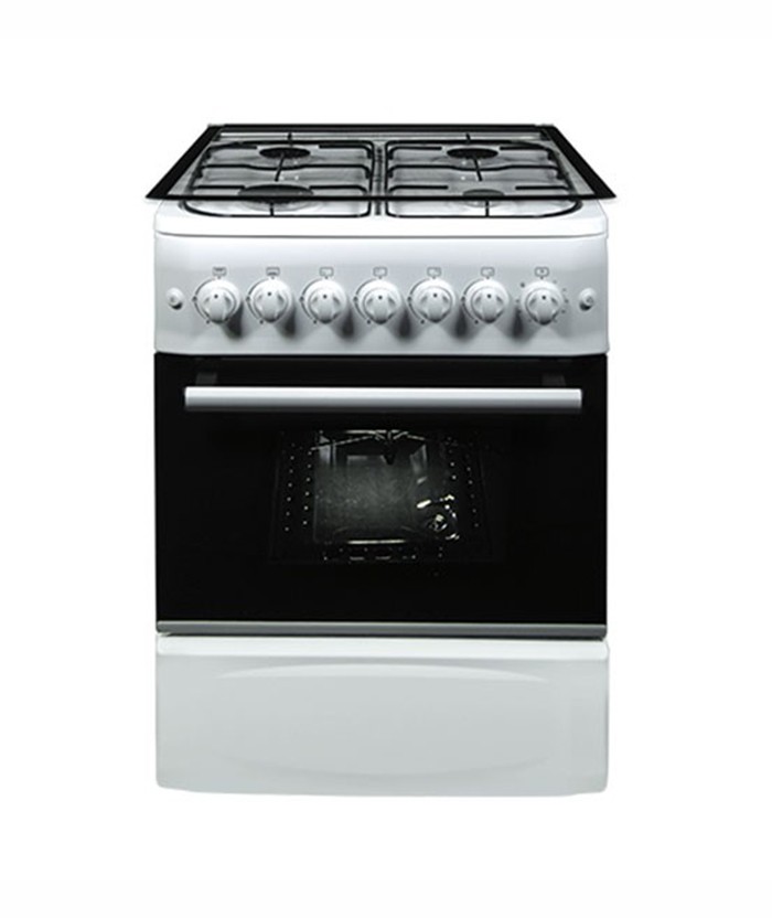 CUISINIÈRE À GAZ ORIENT EB-P - 4FEUX - 60CM - BLANC