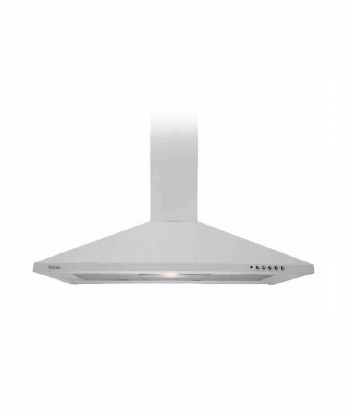 HOTTE DECORATIVE FOCUS F905W - 90 CM - BLANC