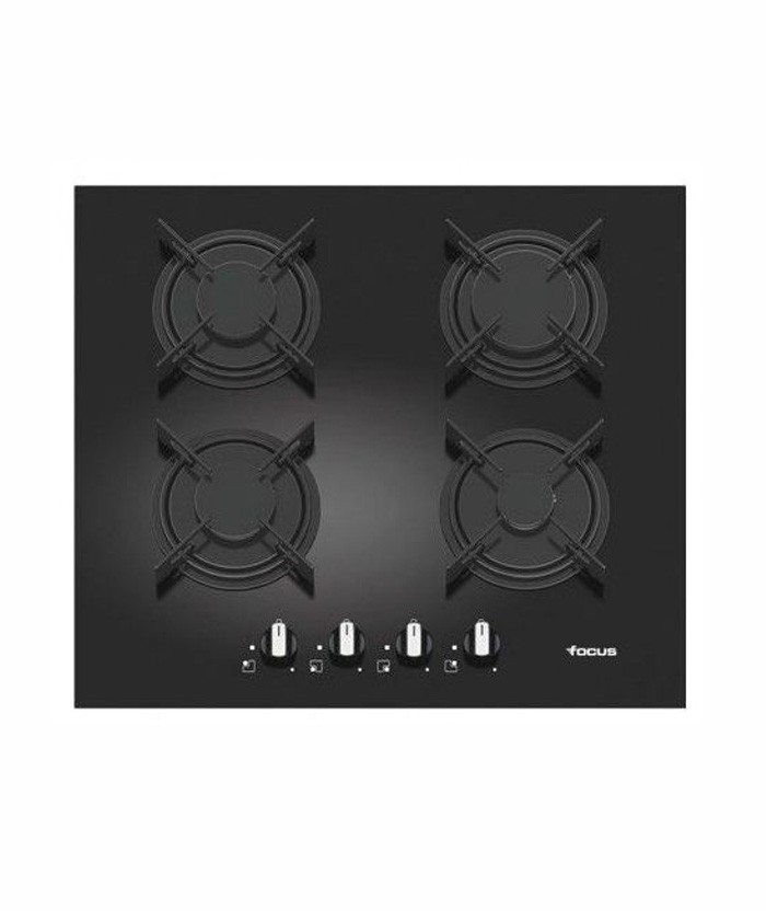 PLAQUE DE CUISSON 4 FEUX FOCUS F409B - 60CM - VITROCRYSTAL - NOIR