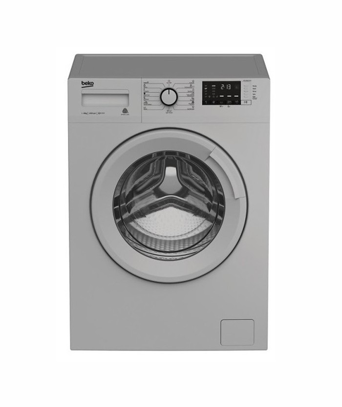 MACHINE À LAVER AUTOMATIQUE BEKO 8KG WTV8511XS0 - 1000 T - SILVER