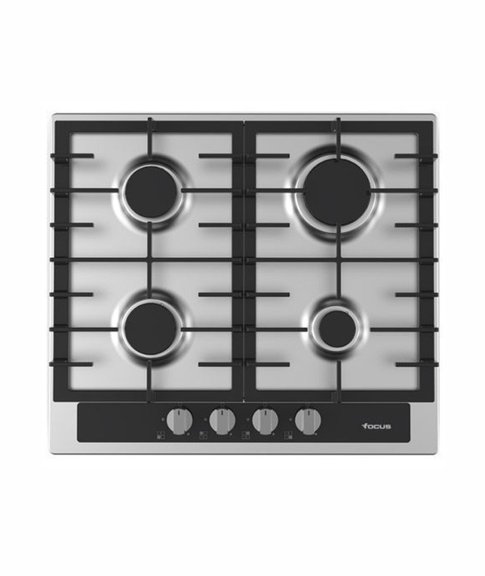 PLAQUE DE CUISSON 4 FEUX FOCUS F402X - 60CM - INOX