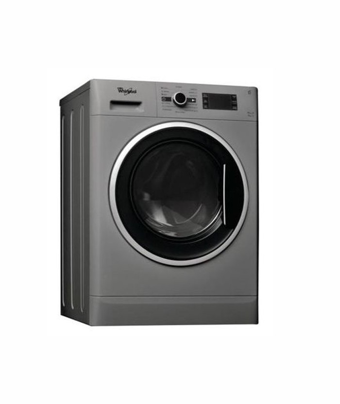 MACHINE À LAVER AUTOMATIQUE WHIRLPOOL 8KG FWG81284BSNA - 1200T - SILVER