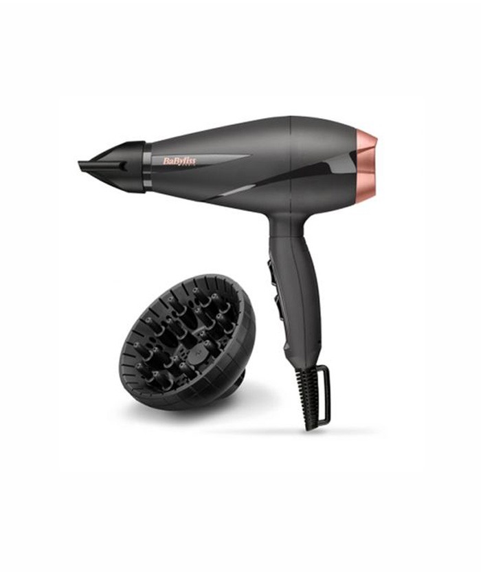 SÈCHE CHEVEUX AVEC DIFFUSEUR 6709E - 2100W - GRIS ET OR