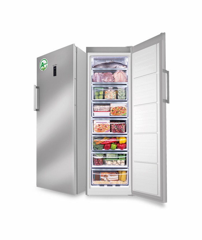 CONGÉLATEUR VERTICAL 276 L SIMFER FS8408 - INOX