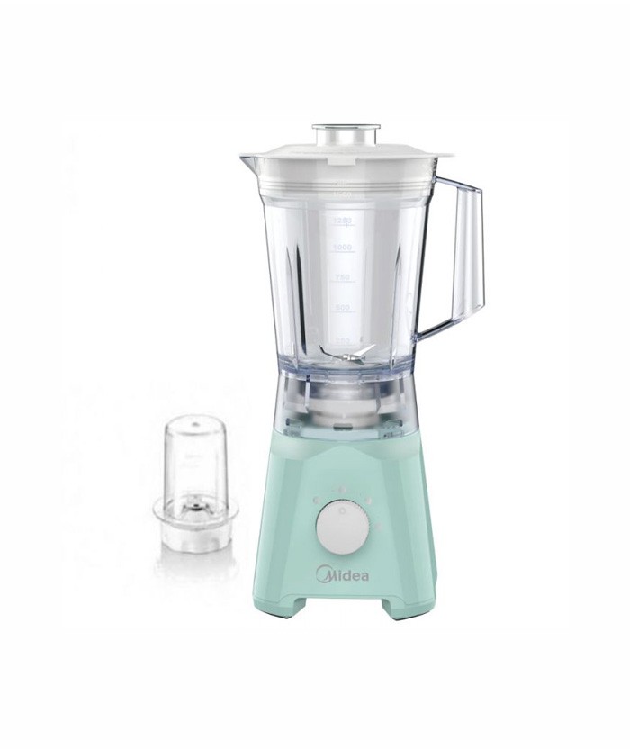 BLENDER AVEC MOULIN MIDEA BL2518A - 600 W - BLEU PASTEL