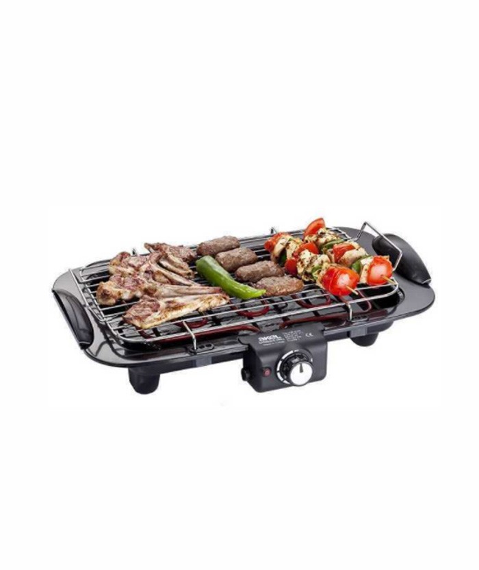 GRILL ÉLECTRIQUE AKEL AB-635 - 2000 W - NOIR