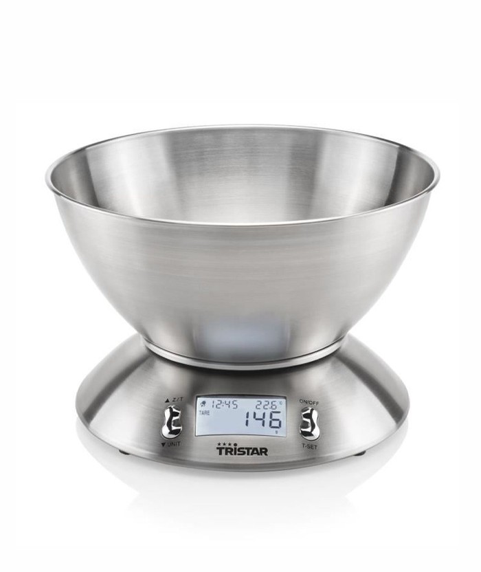 BALANCE DE CUISINE TRISTAR KW-2436 AVEC BOL INOX 2.5L