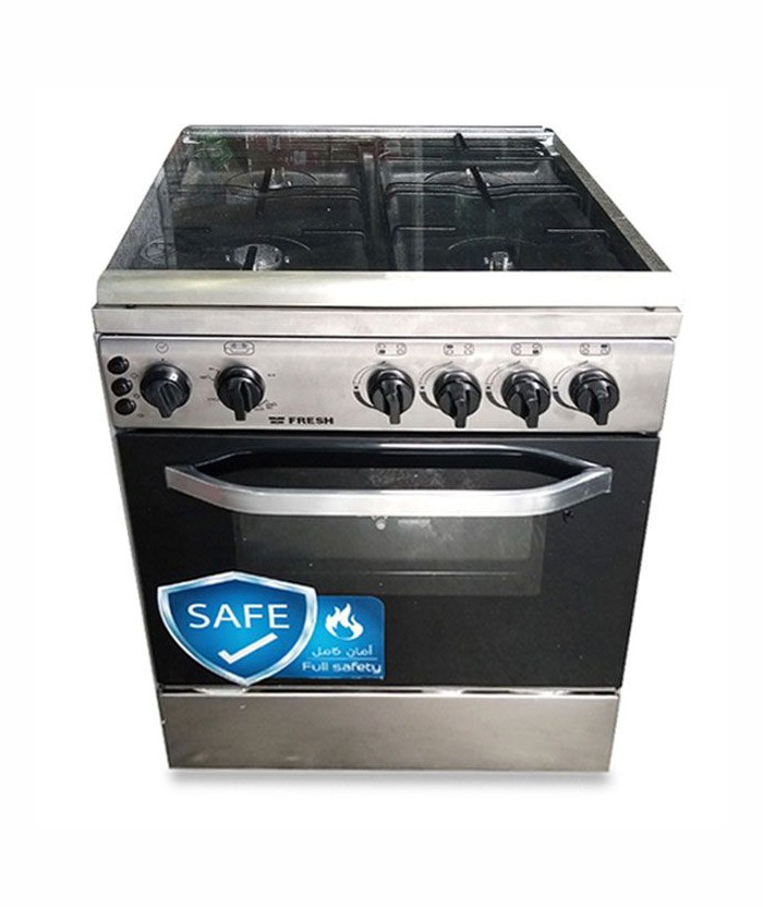 CUISINIÈRE À GAZ FRESH RAINBOW-GC-60 - 60 CM - INOX