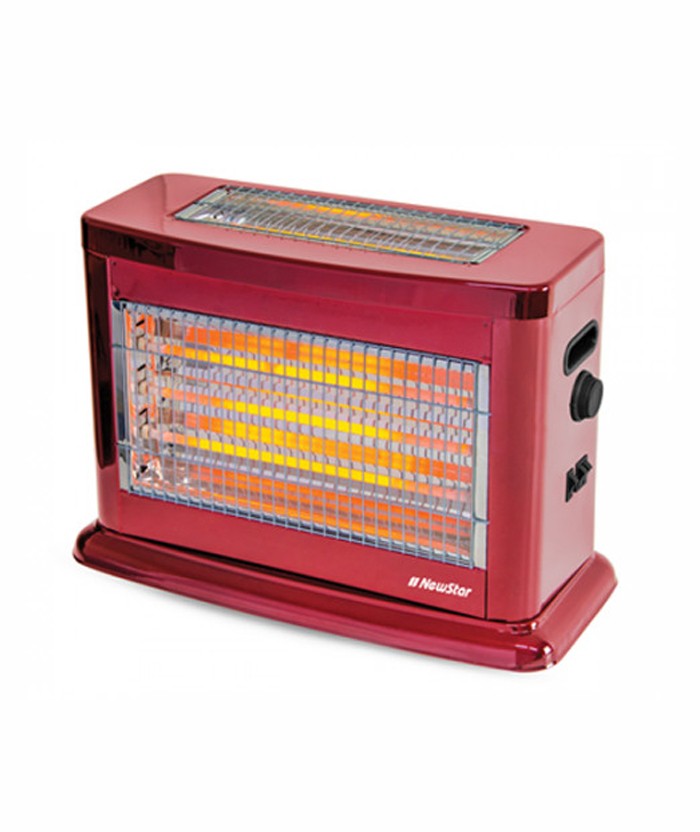 CHAUFFAGE ÉLECTRIQUE NEWSTAR 3007 - 2200 W - ROUGE