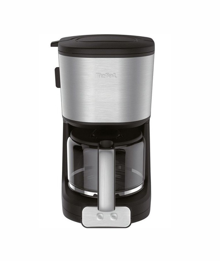 CAFETIÈRE À FILTRE TEFAL CM470810 - 1000 W - NOIR ET INOX