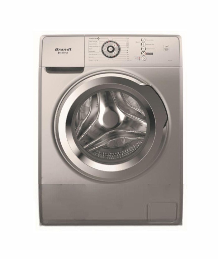 MACHINE À LAVER AUTOMATIQUE 6KG BRANDT BAL62SS - 1200 T - SILVER