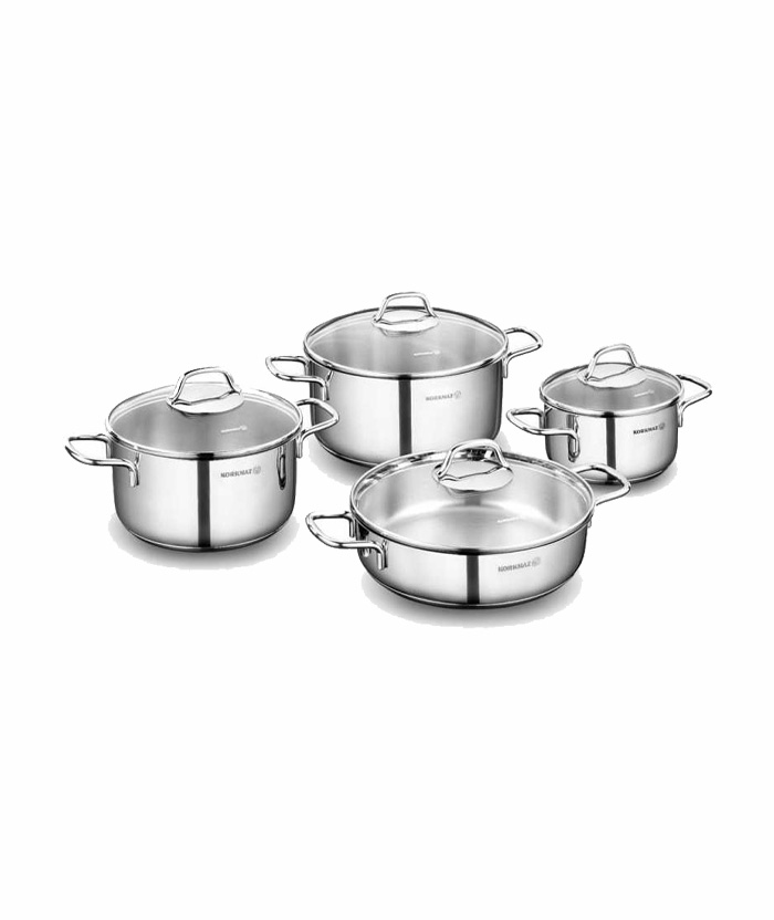 SERVICE 8PCS KORKMAZ PERLA A1606 - INOX